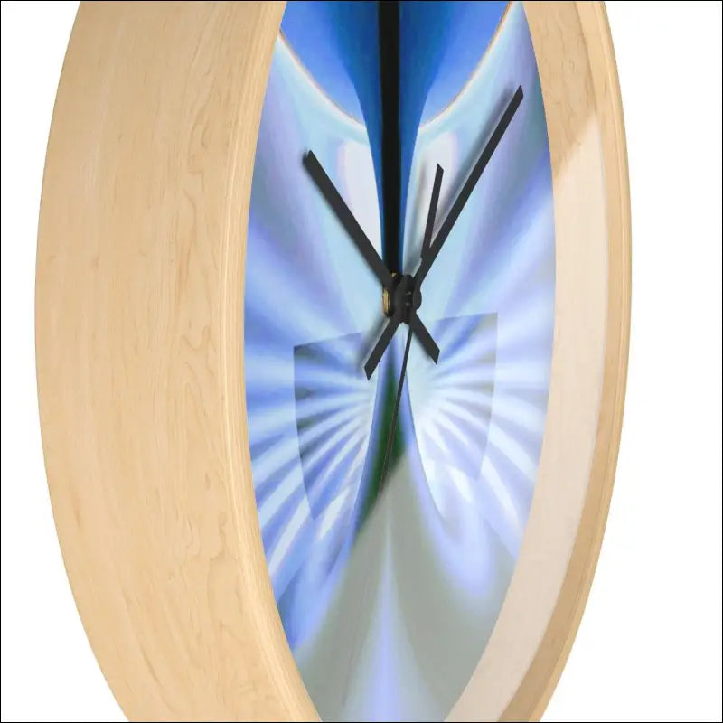 1’’ Wings’ Square Wall Clock - Round / Plexi glass covered, wood trim / 49.95 - Acrylics