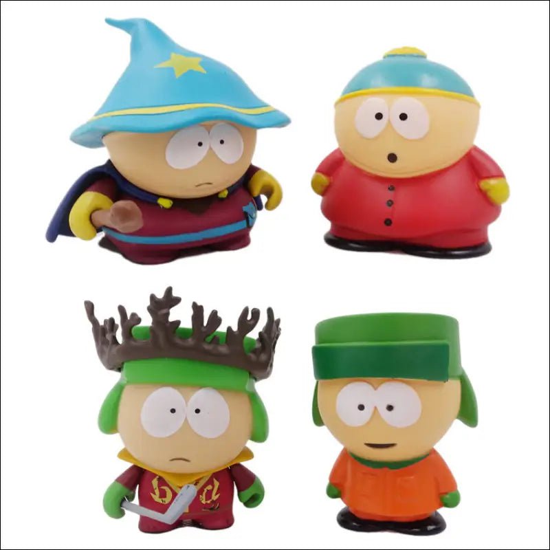 10 -South Park Bad Boys. Hand-made Ornaments 5 Models - South Park figures