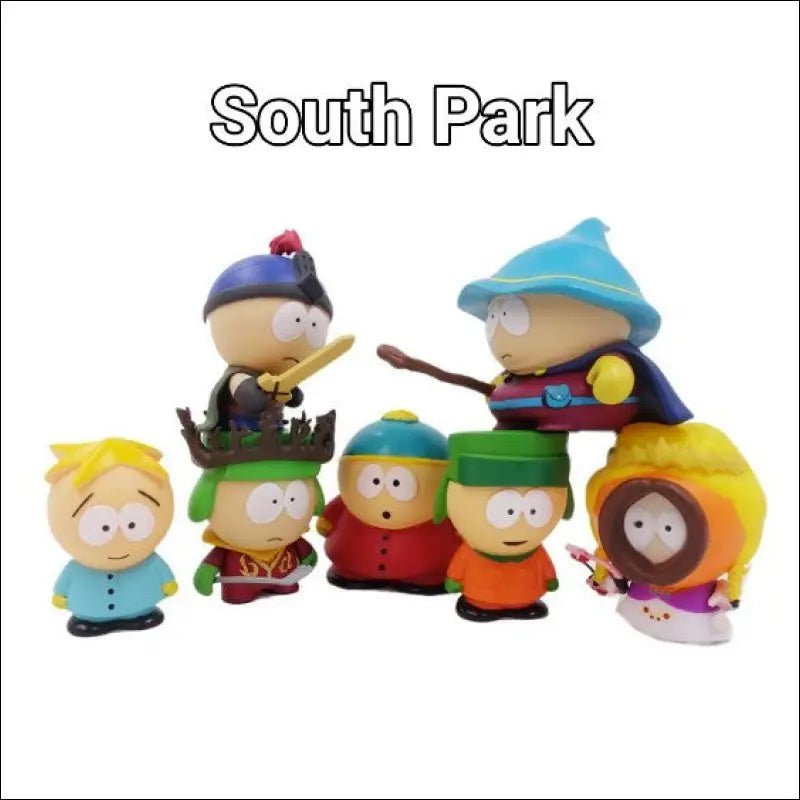 10 -South Park Bad Boys. Hand-made Ornaments 5 Models - South Park figures