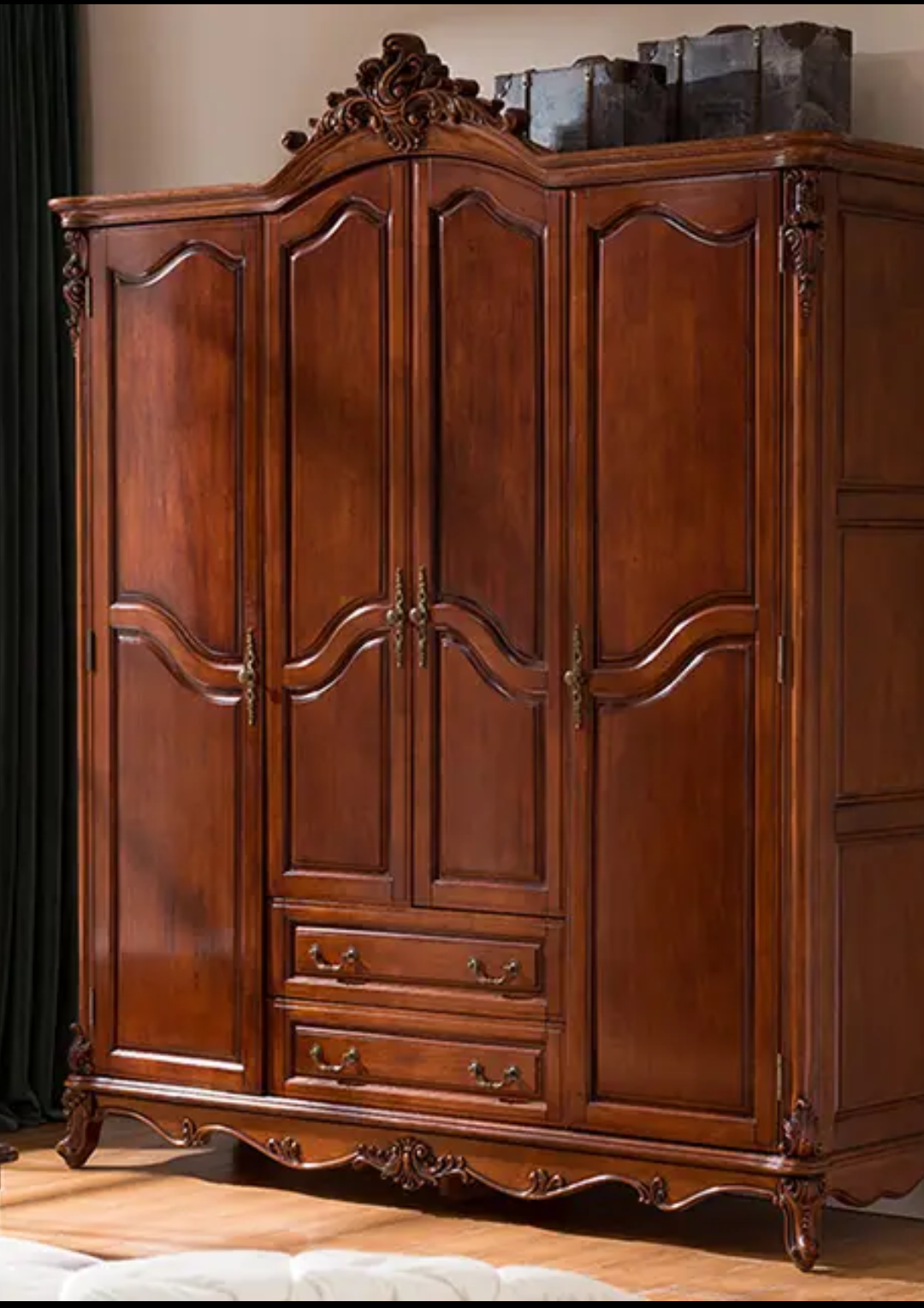 American Styled - Handmade Ornate Bedroom Armoire Goodwood-furniture’s Bathroom Collection for Stylish bath decor