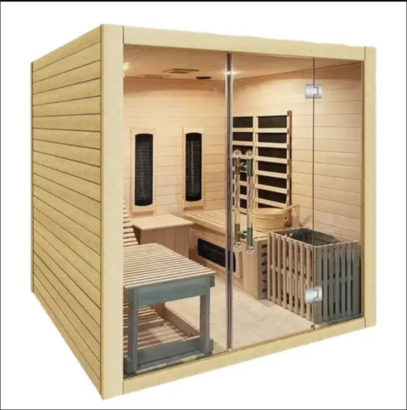 Goodwood-furniture, Goodwood-furniture.com, CSi - Traditional Dry Steam combination Infrared heat sauna. Holds 3.CSi - Traditional Dry Steam combination Infrared heat sauna. Holds 3.