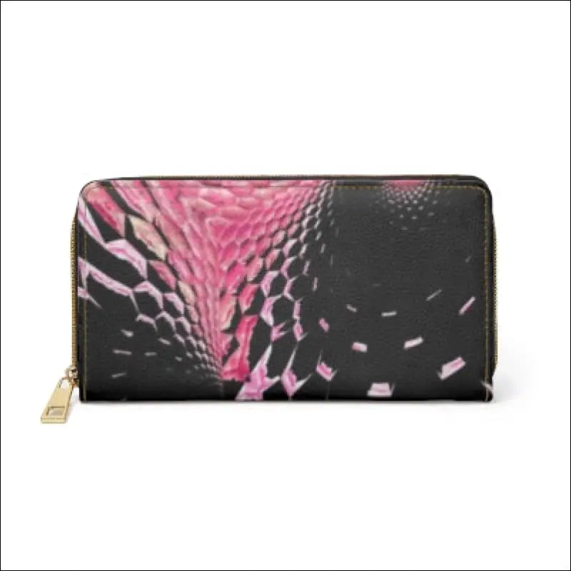 -Decorative Wallet. - Wallet Handmade Goodwood Furniture Pink snake skin / Female / White Office and Den Collection6